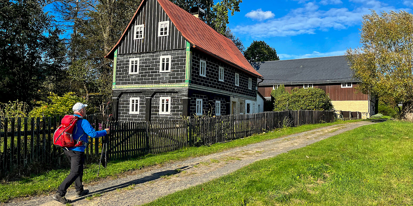Umgebindehaus © Michael Corso traditionelles Umgebindehaus
