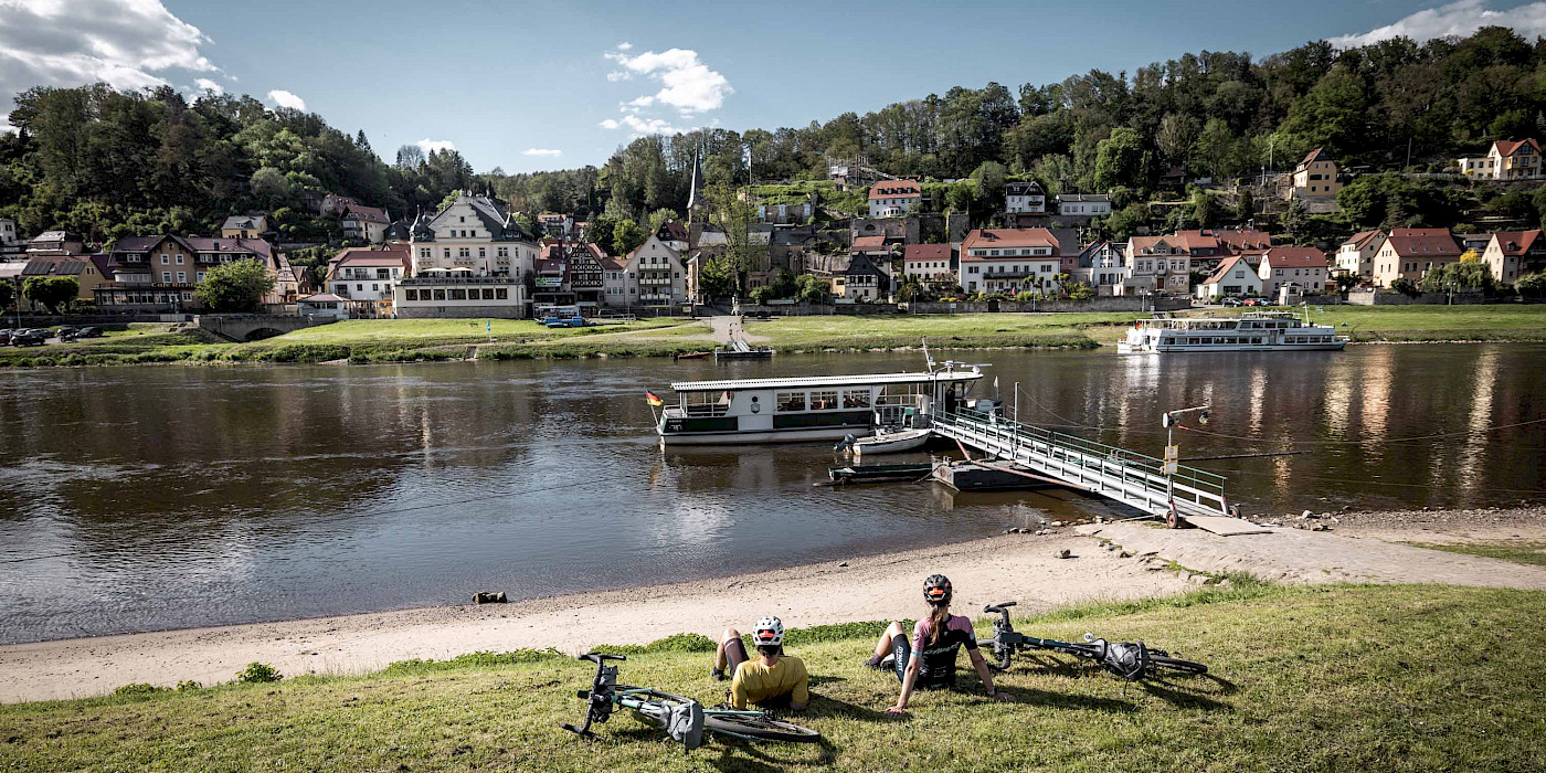Stadt Wehlen © Philipp Herfort Stadt Wehlen Fähranleger