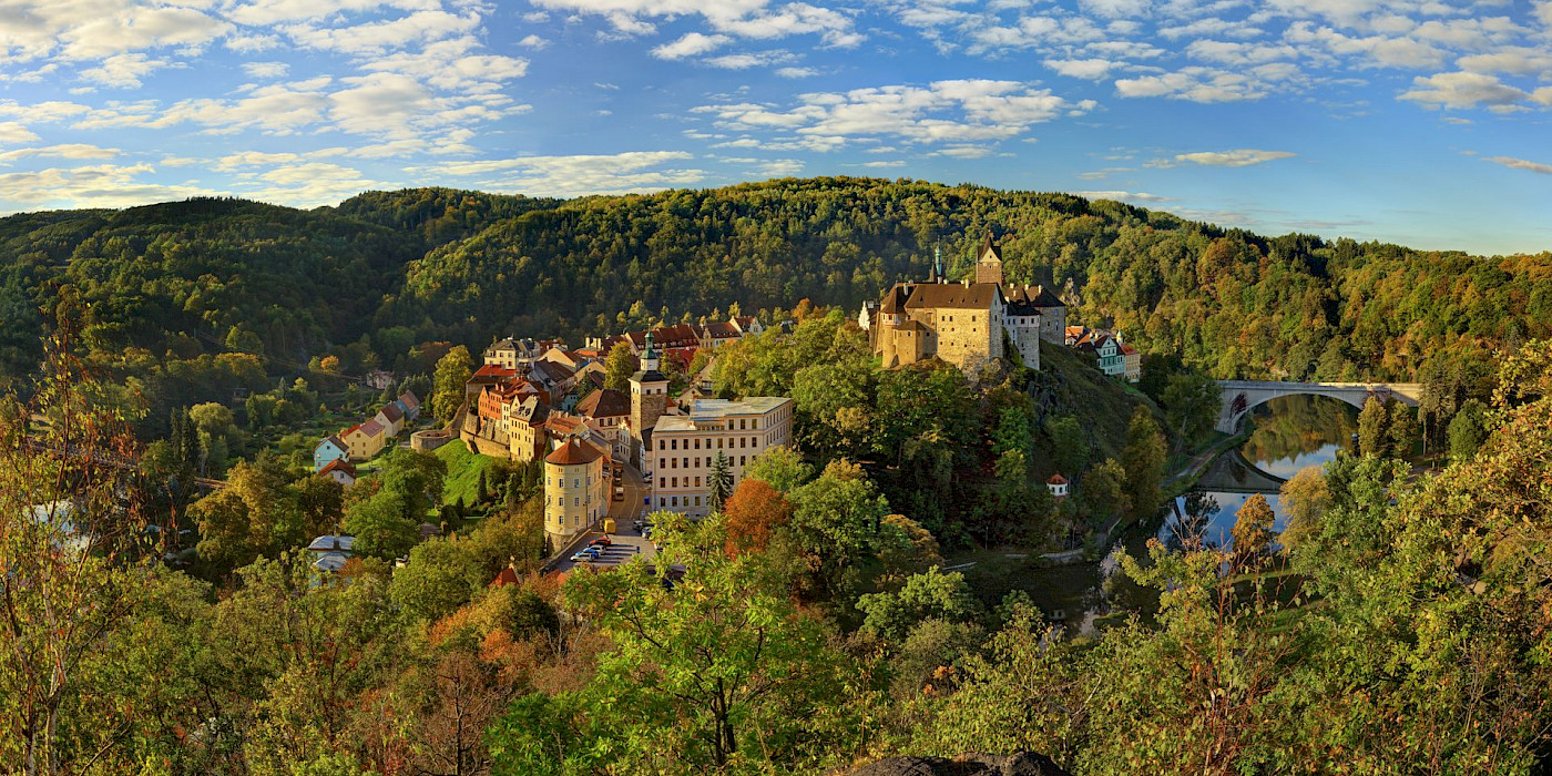 Burg Loket © Libor Sváček Egerradweg